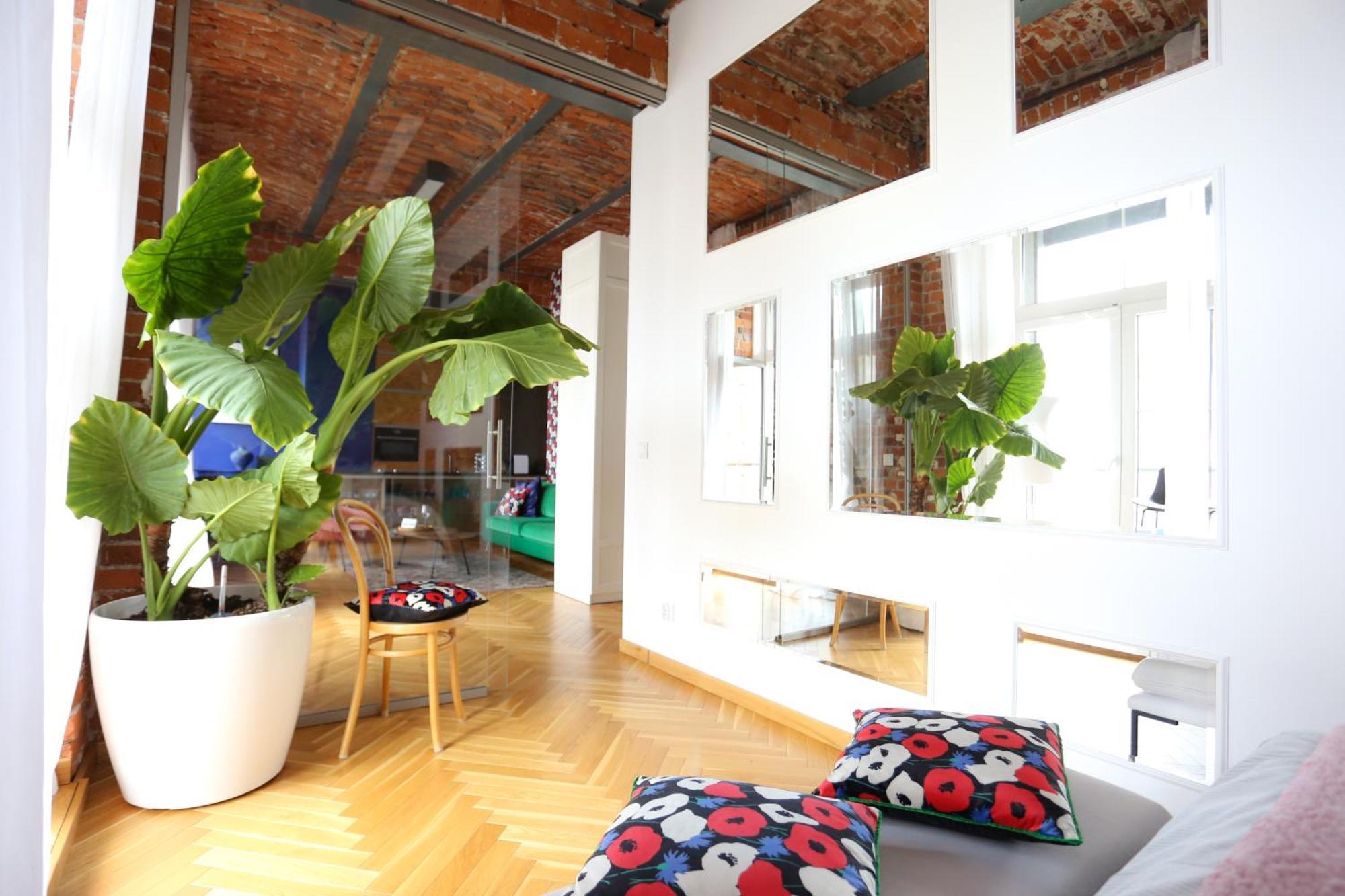 Wroclaw Loft Z Tarasem Apartment Luaran gambar